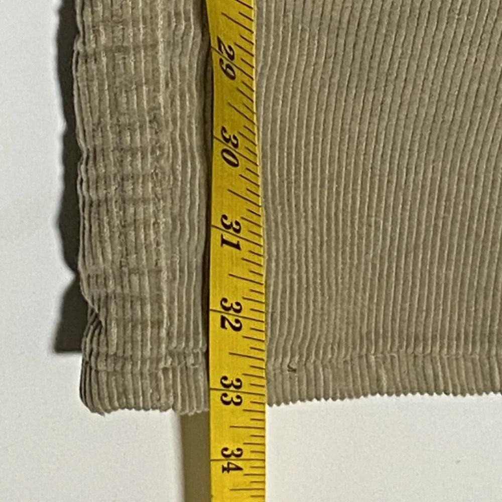 Vintage Levis 505 Jeans Mens 34x34 Brown Corduroy Reg Fit Straight Leg Preppy 90